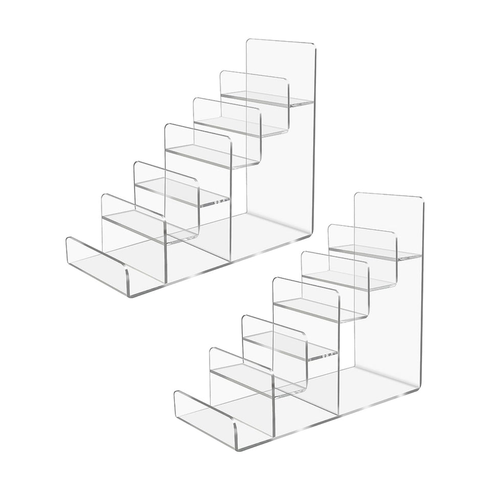 WEIHAOSKY 4-tier wallet display stand showcases purses clearly for organized counters