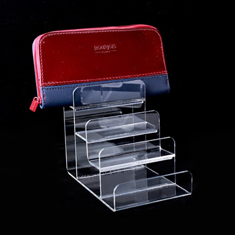 WEIHAOSKY durable acrylic risers support multiple items with stable showcasing