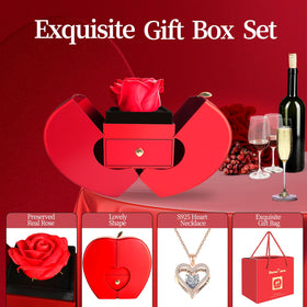 WEIMIL heart necklace with cubic zirconia sparkles, suitable for daily wear.