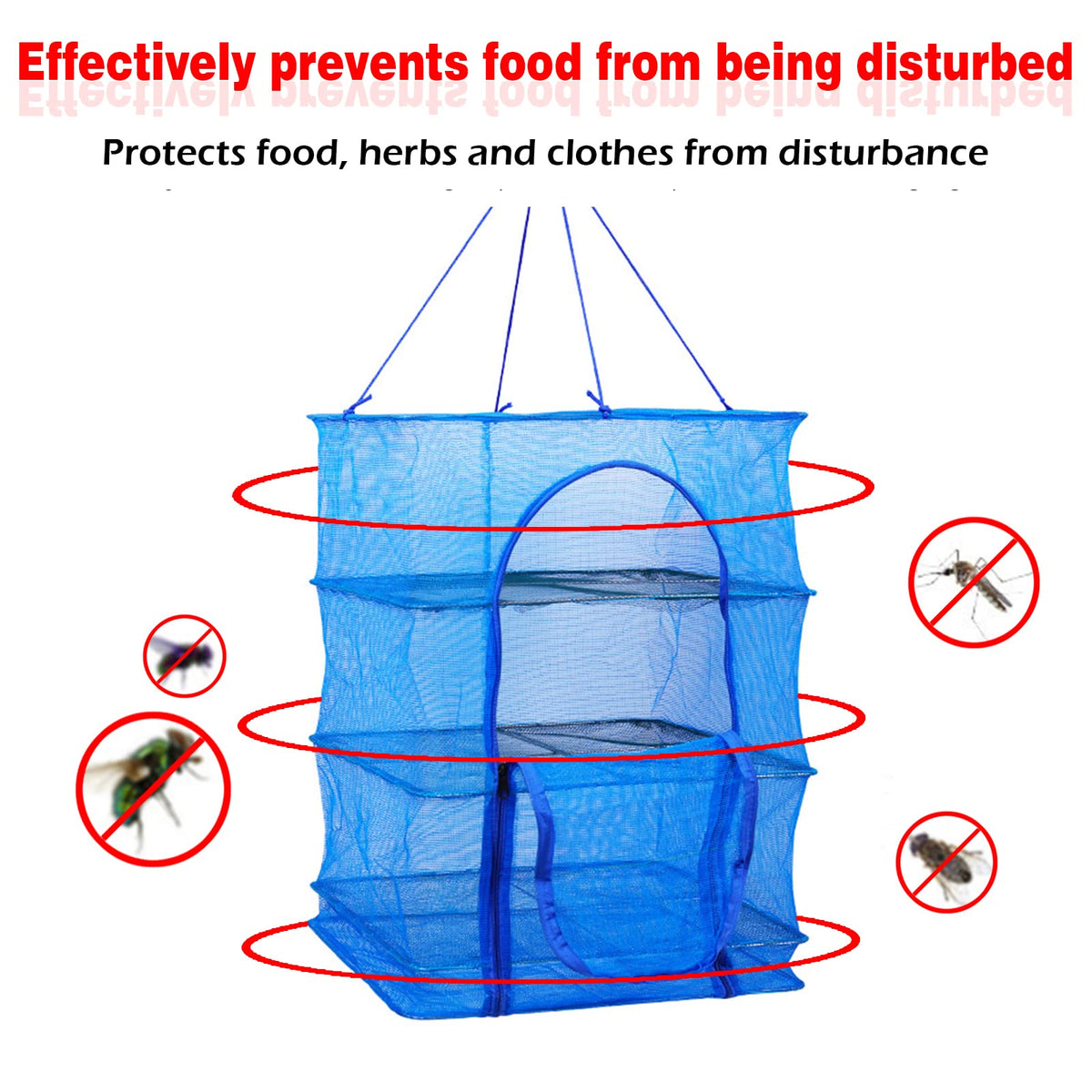 WEISGJA indoor-outdoor portable drying net for versatile use