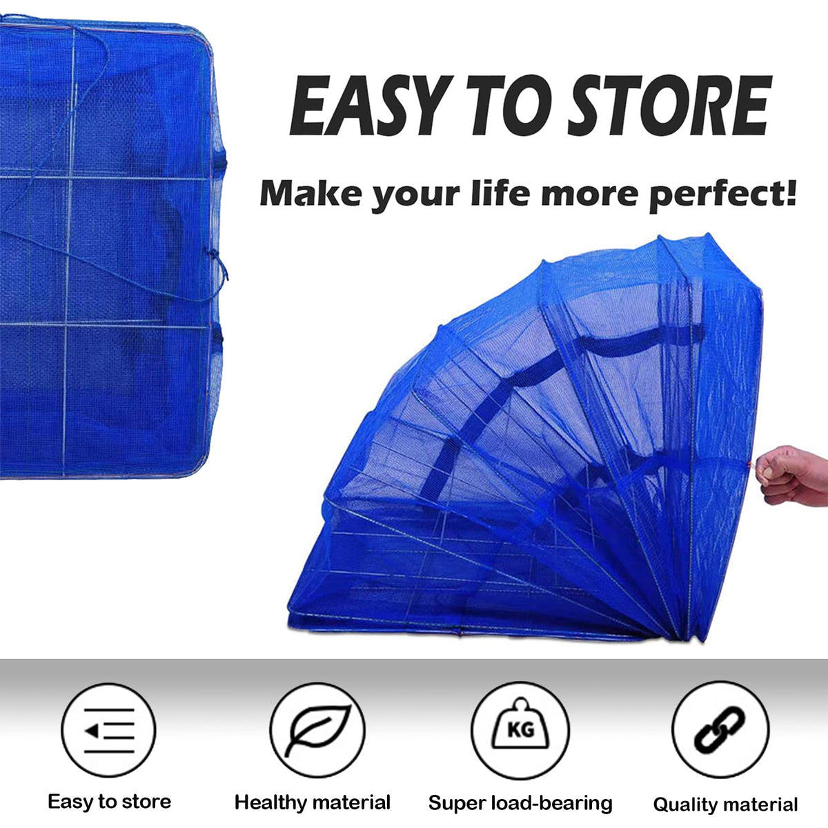 WEISGJA nylon and steel wire construction provides sturdy support