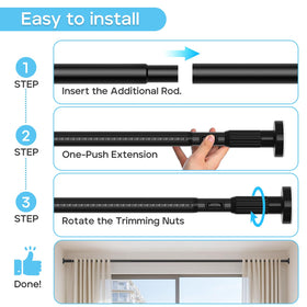 WEIXINHAI tension rod versatile for rooms balconies RVs