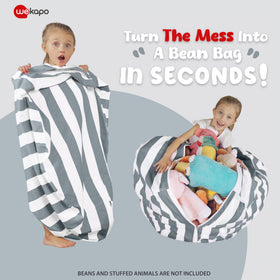 WEKAPO 17-inch zipper for easy kid-friendly access and closing.