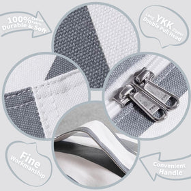 WEKAPO top handle for easy moving of the storage bag.