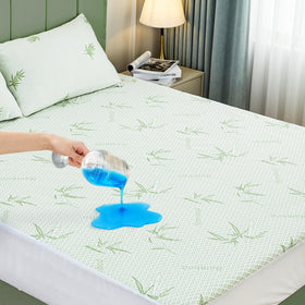 Welfibr queen-size mattress protector with cooling 3D air fabric for breathable, sweat-free sleep