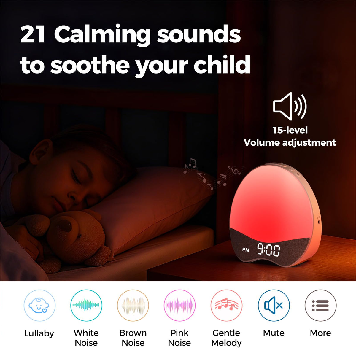 Welgo child lock protects clock settings during playtime