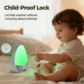 Welgo dimmable display provides gentle nighttime visibility for kids