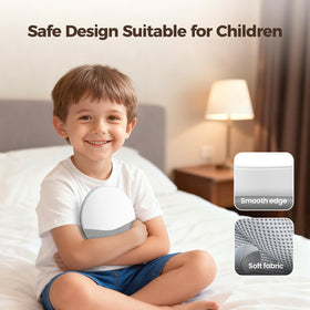 Welgo soft fabric cover adds kid-friendly bedside comfort