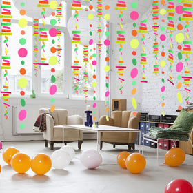 WELITTCON glow party backdrop idea for indoor or outdoor spaces