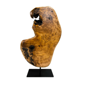 WELLAND cedar sculpture bedroom dresser display for serene natural accents