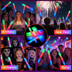 Wellent glow sticks for weddings and concerts, creating festive, photo-ready moments.