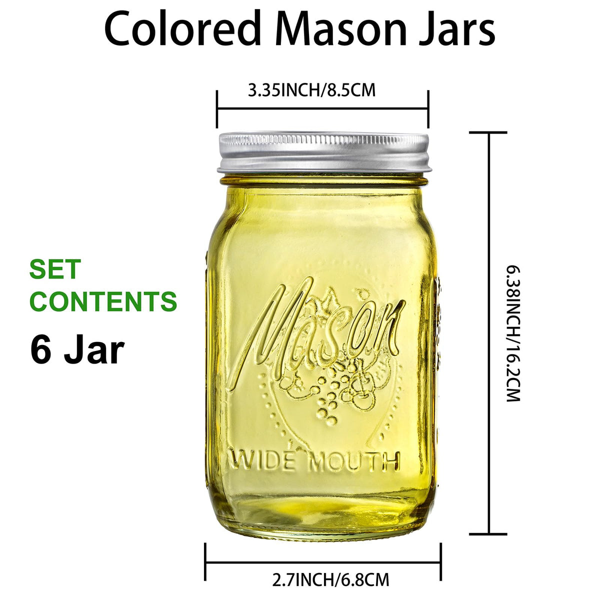 WELLIFE colorful lid set enhances jar aesthetics and sealing