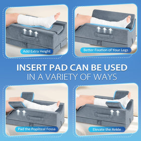 Wellsin 3 handles and non-slip base help reposition during use