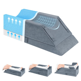 Wellsin 4-height leg elevation pillow main view for customizable leg support