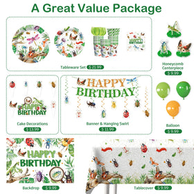 Wellspar bug hanging swirls add color and motion to ceiling decor.