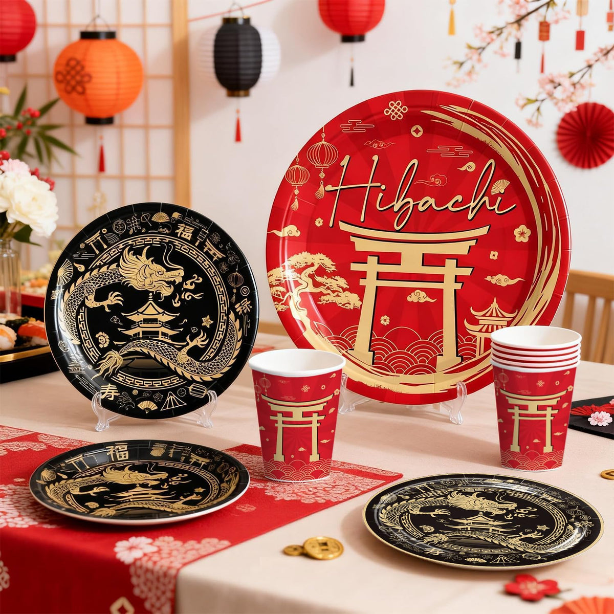 Wellspar hibachi balloons create a lively atmosphere for a 25‑guest gathering