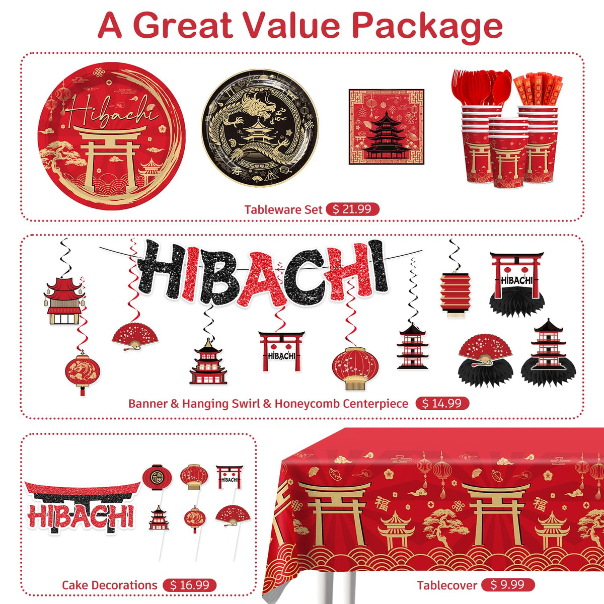 Wellspar hibachi cake topper highlights desserts with a playful centerpiece