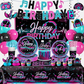 Wellspar karaoke banner enhances the party focal point and mood.