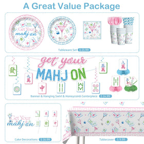 Wellspar 7-inch Mahjong plates sturdy enough for snacks and desserts