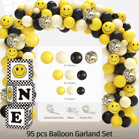 Wellspar One Happy Dude balloon arch kit for quick, ready-to-use setup.