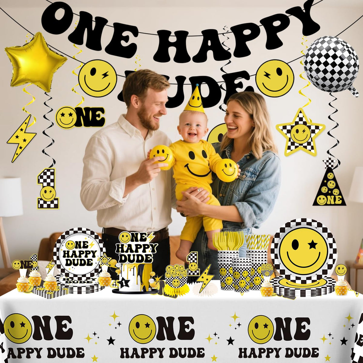 Wellspar balloon set adds celebratory accents for party photos and mood.
