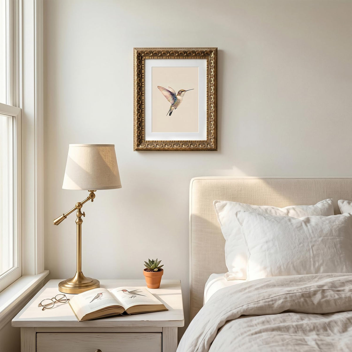 Wemandh moisture-resistant PS frame preserves color in humid spaces.