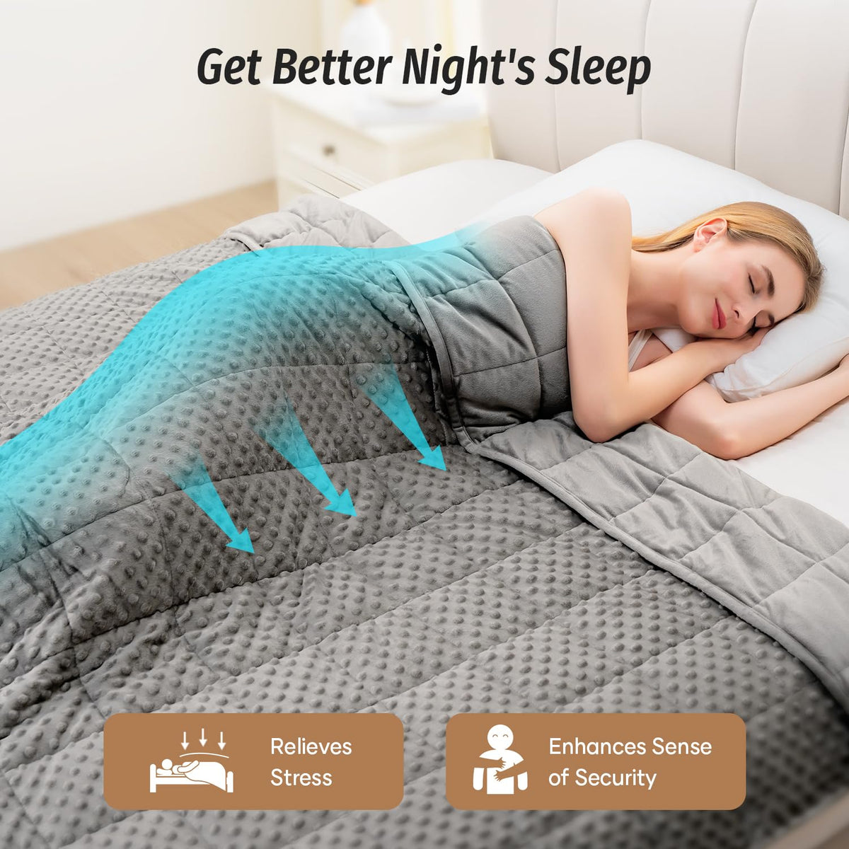 Visible 0-88mm ceramic beads inside Wemore blanket