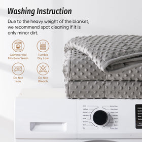 Machine-washable and durable Wemore blanket for daily use