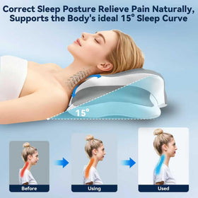 WENGTY Memory Foam Pillow offers medium firm, slow rebound comfort.