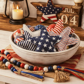 Wenqik mantel and dining table patriotic decor for seasonal celebrations