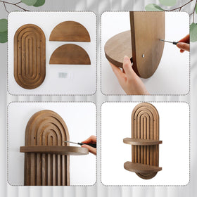 Wenqik vintage bohemian wall decor enhances bedroom ambiance