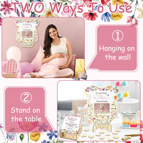 Wenqik wildflower butterfly print decor for festive ambiance