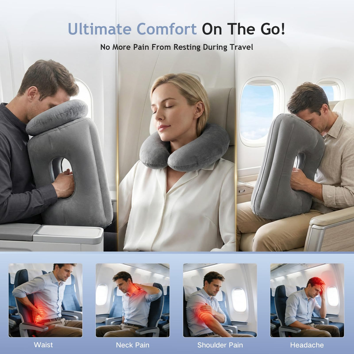 Werfeito adjustable height feature helps correct head position mid-flight.