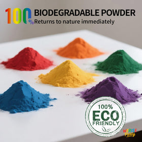 WERISE biodegradable smoke cannon six colors ready for celebrations and shots
