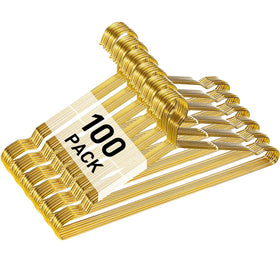 Wesiti gold metal hanger with ultra-thin design for space-saving closet organization