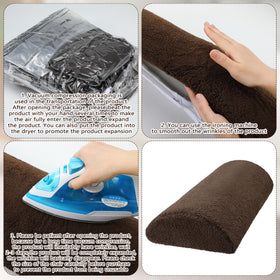 Wesiti recliner foot pillow elastic strap keeps pillow secured