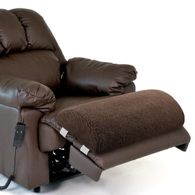 Wesiti recliner foot pillow with memory foam core for foot elevation