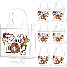 Wesnoy baseball gift bags 20-pack with handles for party favors.