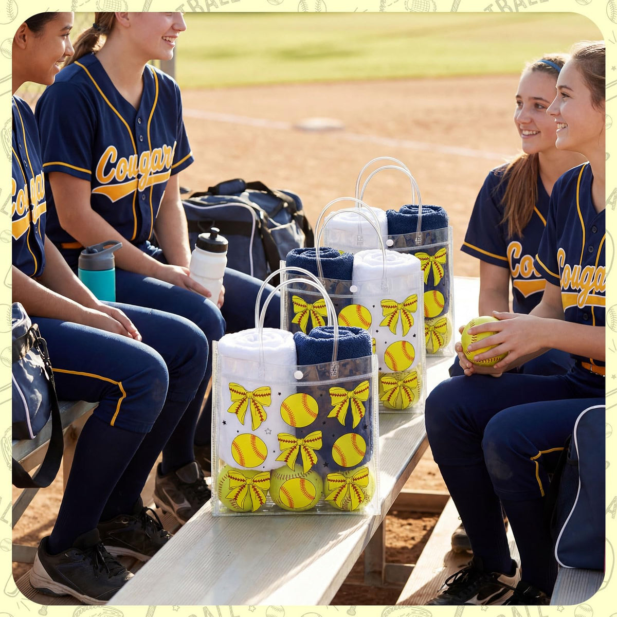 Wesnoy reusable bags resist tearing and stay sturdy during events.