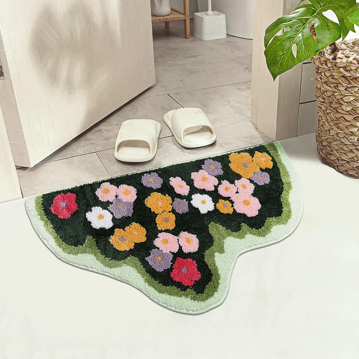 Westaden moss leaf pattern adds color and texture to space