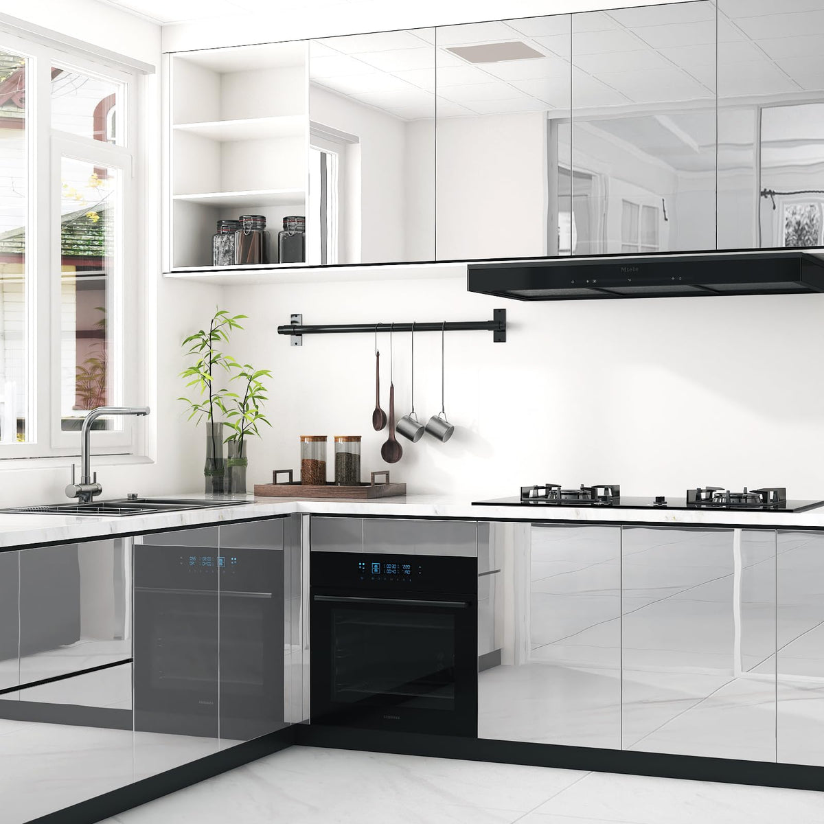 WESTICK easy installation with a hair dryer ensures a snug fit