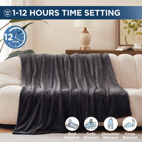 Westinghouse Electric Blanket 1-12h timer shows convenient auto-off scheduling