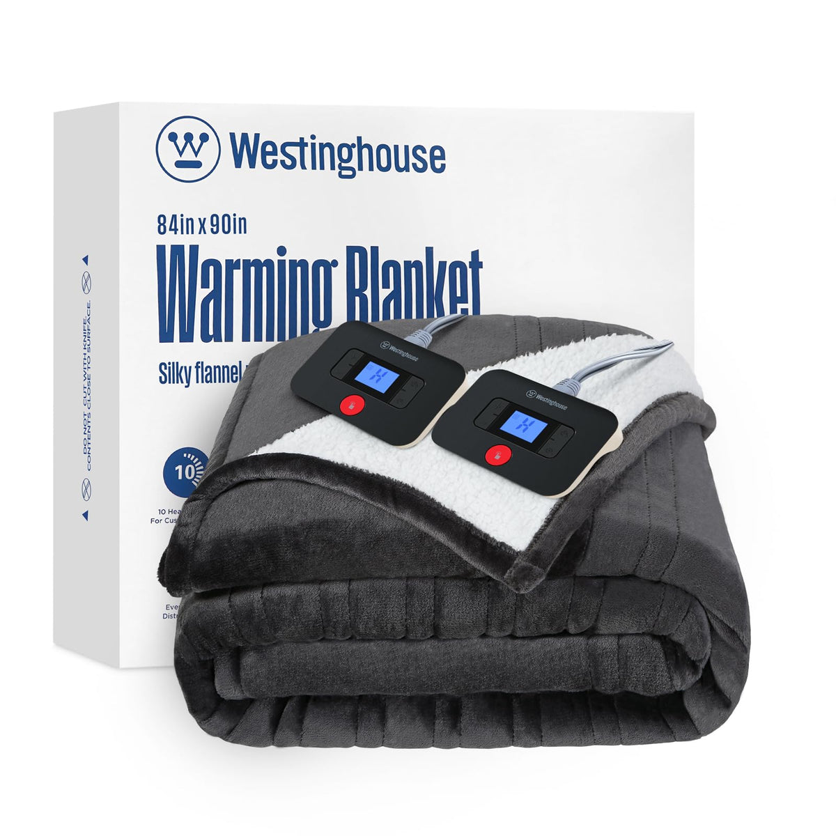 Westinghouse electric blanket demonstrates quick warmth for chilly evenings