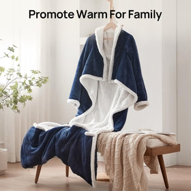 Westinghouse Snuggle Throw with soft flannel face for extra comfort