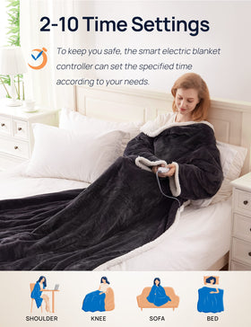 Westinghouse Snuggle Throw heat level control enables personalized warmth