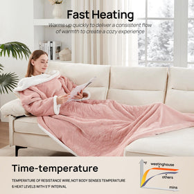 Westinghouse Snuggle Throw timer and controller provide flexible sessions.