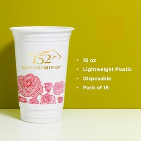 Westrick Derby cup 16-pack ready for serving guests at a party.
