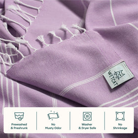 Wetcat towel proudly made in Turkey with OEKO-TEX dyed yarn