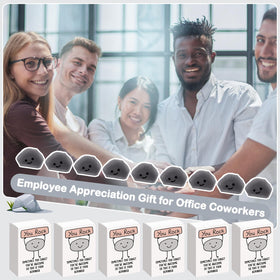 Wettarn desk-ready gift combo promotes morale with tiny rocks
