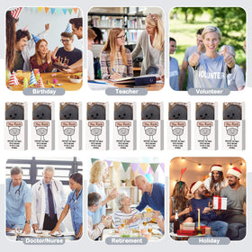 Wettarn office favors wrapped for birthdays or recognition moments